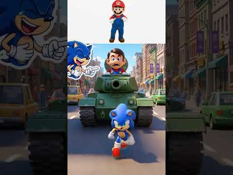 What Mario and Sonic Do Behind Kpop Cat’s Back 💀 #Sonic thumbnail