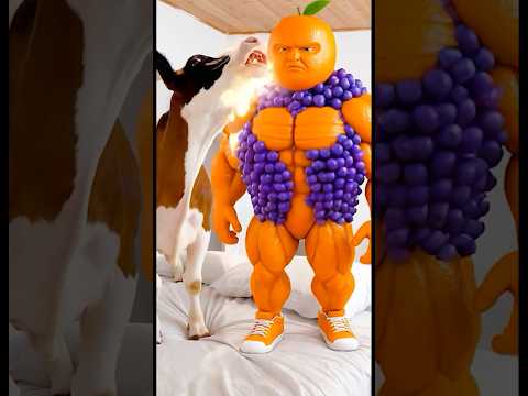 Dancing Polish Cow funny cow dance Cow Song Videos Udin Din Din Dun  funny video grape ASMR #udin thumbnail