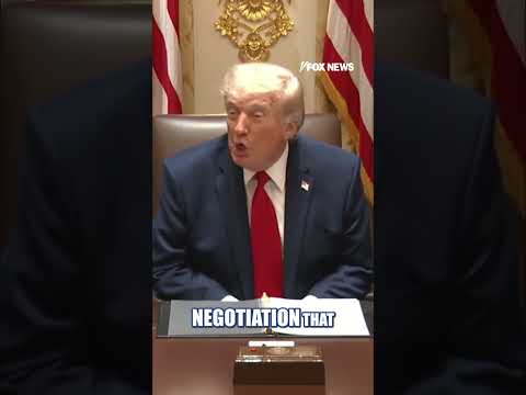 Trump WARNS Oman: Behave or 'WE'LL BLOW 'EM UP' #shorts #us #news #Iran #Oman thumbnail