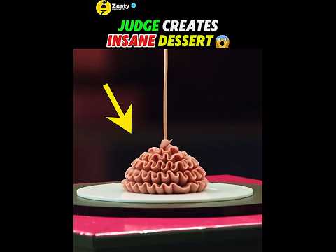 Judge Creates INSANE Dessert 🤯⁉️ #masterchef thumbnail
