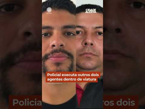 Policial executa outros dois agentes dentro de viatura #Shorts #CidadeAlerta thumbnail