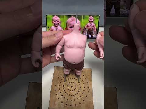 Part 2 ：Completing the Playful Mud Character | Artistic Clay Creation thumbnail