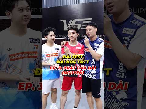 Thử Thách Phát Cầu Cao Sâu ??? #vnb #badminton #caulong #shortsvideo #shorts thumbnail