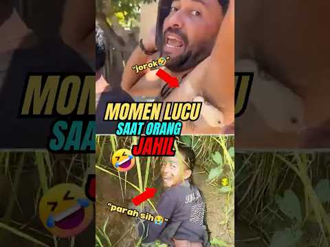Inilah 3 Momen Lucu Saat Orang Jahil #shorts thumbnail