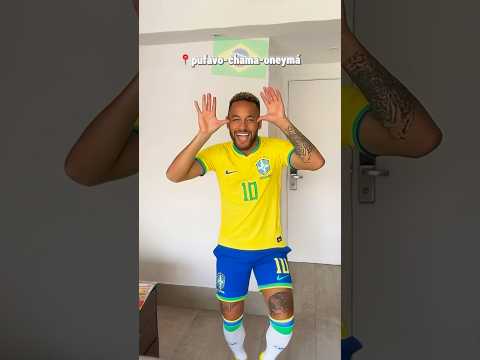 FIZ UMA MÚSICA PRO NEYMAR IR PRA COPA E ELE DANÇOU!! 🥹 thumbnail