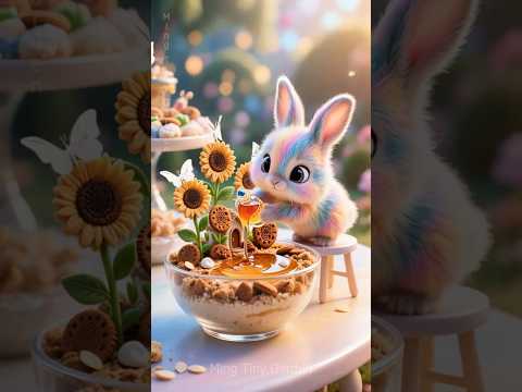 Bunny’s Sunflower Cookie Magic! #disney #cute #cartoon thumbnail