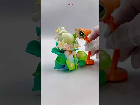 Rolife Nanci Flower Stories Series Blind Box Spoof Orange Luxo Lamp #shorts thumbnail