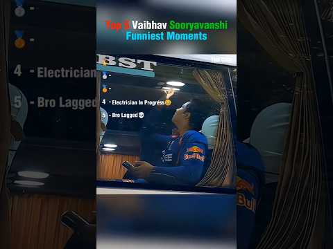 Vaibhav Sooryavanshi Funniest Moments🤣 thumbnail