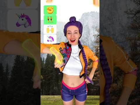 TikTok dances tutorials Unicorn | #Shorts by Anna Kova #edit #cosplay #dance thumbnail