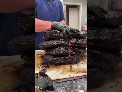 (Credit: rouxbarbecue on IG) #bbq #brisket #foodie thumbnail