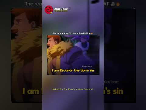The reason why Escanor is the GOAT 🗿🔥 #anime #animeedit #animeshorts thumbnail