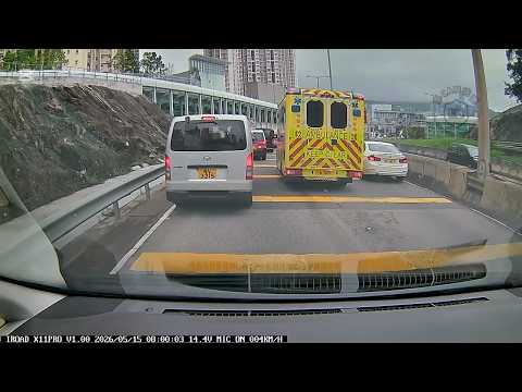 車CAM直擊 - 東隧出現摩西分紅海！咁多位司機都好識做，讚！ thumbnail