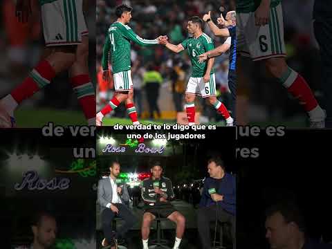 ¡Edson Álvarez reconoce el nivel de Erik Lira en la Selección Mexicana! #shorts thumbnail