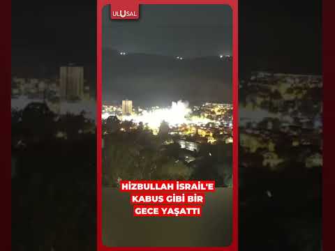 Lübnan'dan ateşlenen füzeler İsrail mevzilerini vurdu #shorts #israil #lübnan thumbnail