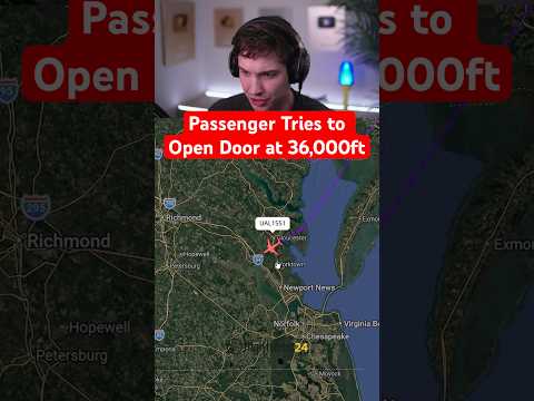 Passenger Tries to Open Door at 36,000ft thumbnail