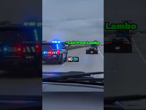 They Knew the Lamborghini Was About to Get Pulled Over thumbnail