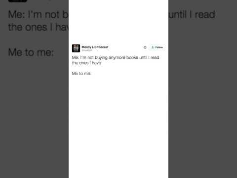 I'm not buying anymore books thumbnail