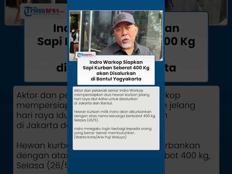 Indro Warkop Siapkan Sapi Kurban 400 Kg untuk Lebaran Haji di Jakarta & Bantul Jelang Idul Adha 2026 thumbnail
