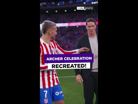 Torres and Griezmann recreate an iconic celebration! ? #laliga #football #atleticomadrid thumbnail