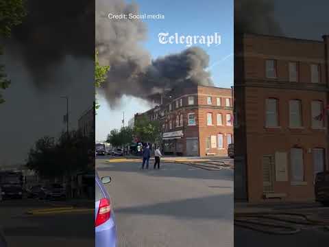 Large fire breaks out at Jewish supermarket in Golders Green thumbnail