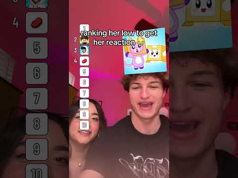 her reaction is so funny 😂 #roblox #funny #ranking #filter #youtuber thumbnail