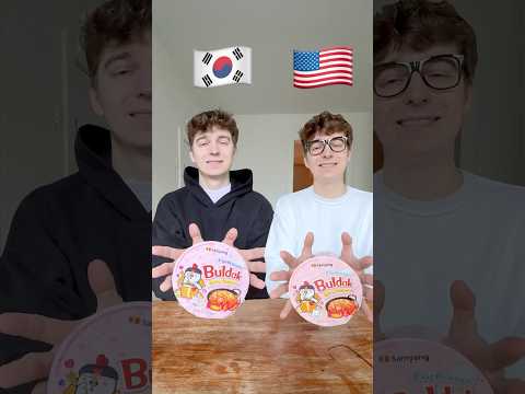 Korea Vs. America - Buldak Ramen 🇰🇷🇺🇸 thumbnail