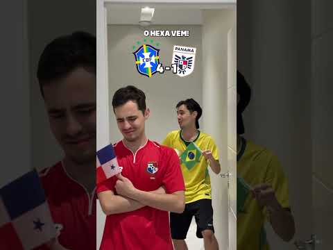 Brasil vence o Panamá #shorts #brasil #panamá thumbnail