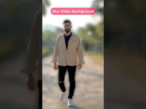 InShot hack: Blur video background effortlessly! #inshot #blur #blureffect thumbnail