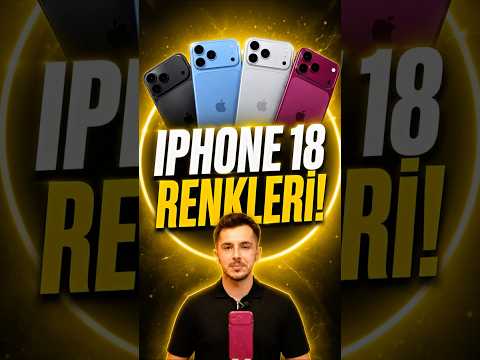 iPhone 18 Pro'nun renkleri ve tasarımı böyle olacak! thumbnail