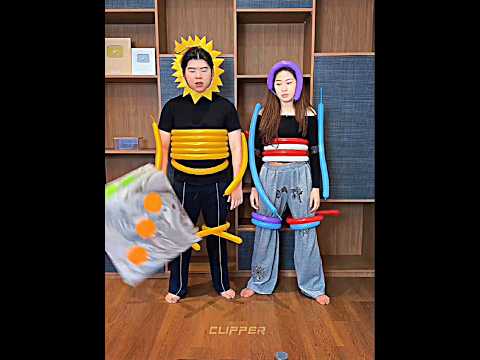 Yang balonnya abis duluan menang⁉️ #shorts #challenge thumbnail