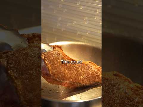 Steak crusted steak? @MaxtheMeatGuy #shorts thumbnail