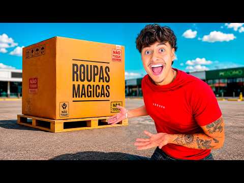 ABRI UMA CAIXA MISTERIOSA e olha o que tinha dentro 😱 thumbnail