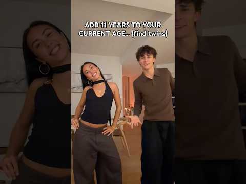 Can you find your twins? ? MOONLIGHT VIRAL TIKTOK DANCE TREND! ? | Cadel and Mia #shorts #dance thumbnail