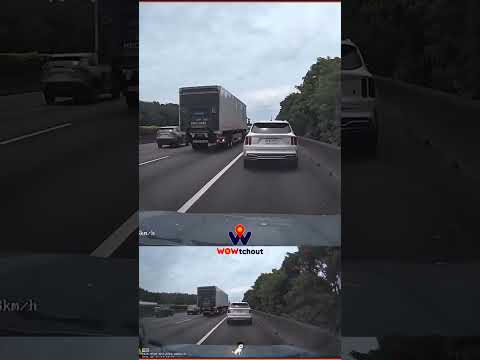 【車禍影片】學長你有得賠囉（2026.05.22 國道一號南下湖口交流道 thumbnail
