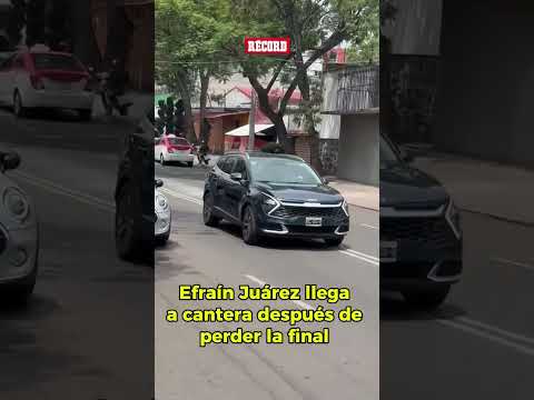 ¿QUE PASARÁ CON EFRAÍN 🤔El director técnico de Pumas llegó a Cantera después de perder la final thumbnail