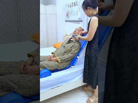 Foldable Elderly Helper Backrest Supporter Recliner 📌 So simple but solves everything. 🛏️🧓 thumbnail