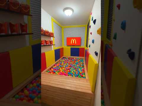 Building a McDonald’s Playground in my house thumbnail