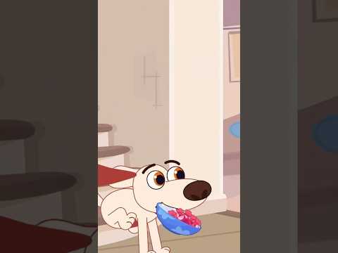 The Dog Stole the Candy! Chase Him! 🍬🐶💨 #animation #familybook #kidsfantasyadventure thumbnail