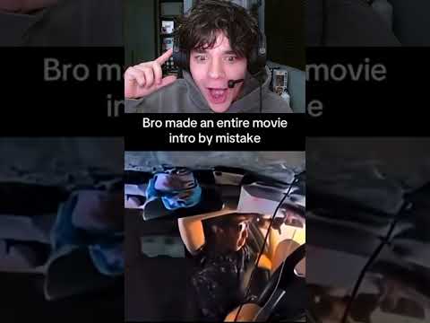 Bro made a movie intro by mistake 😭 #shorts #funny thumbnail