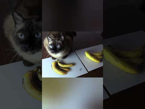 Hyper-realistic bananas #drawing thumbnail