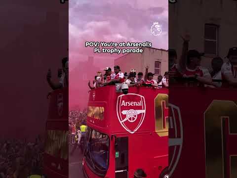Arsenal's Trophy Parade 🔴🏆 thumbnail