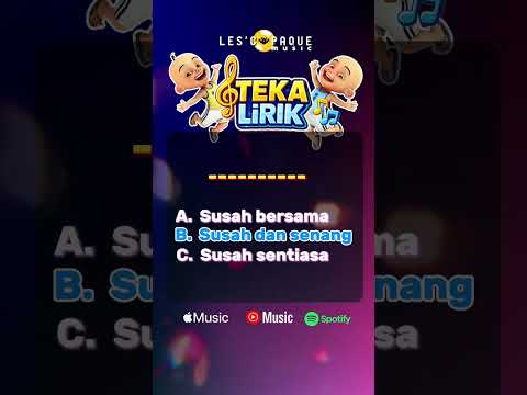 🎤Jom nyanyi lagu Luar Biasa sambil teka liriknya 🎶. #lescopaquemusic #shorts thumbnail