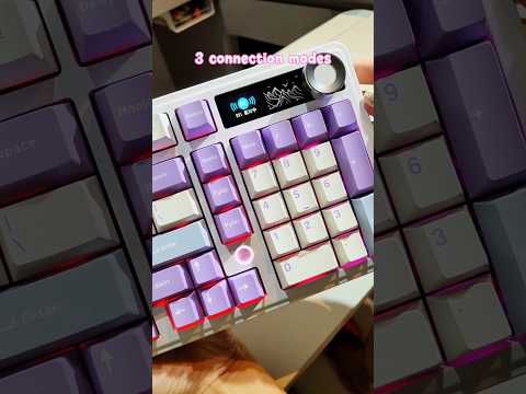 Ajazz AK980 Unboxing & Sound Test 💜💙 thumbnail