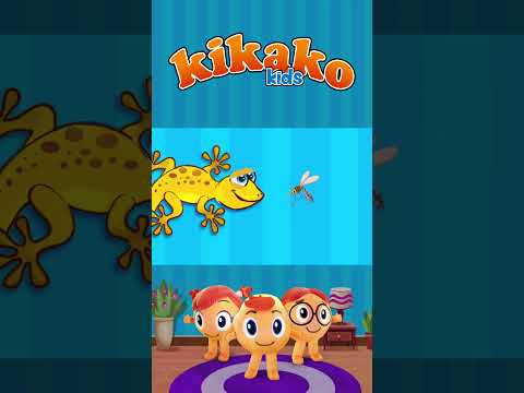 Geckos On The Wall | KiKaKo Kids #kikakokids #nurseryrhymes thumbnail
