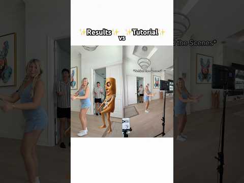 ✨Results✨ vs ✨Tutorial✨ #challenge #couple #shorts #dance thumbnail