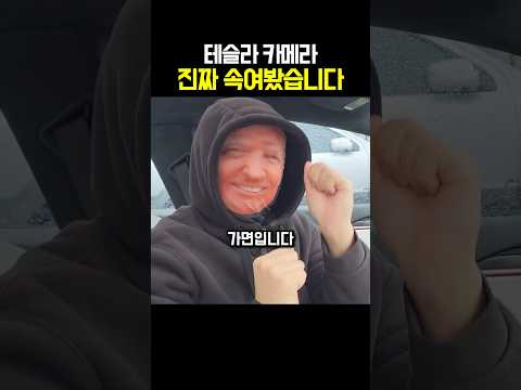 테슬라 카메라 진짜 속여봤습니다 thumbnail