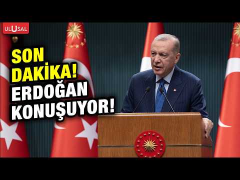 SON DAKİKA! Cumhurbaşkanı Erdoğan Bakanlar Kurulu toplantısı sonrası açıklama yapıyor! #CANLI thumbnail