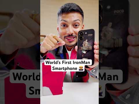 World’s First IRONMAN smartphone ?‍♂️ thumbnail