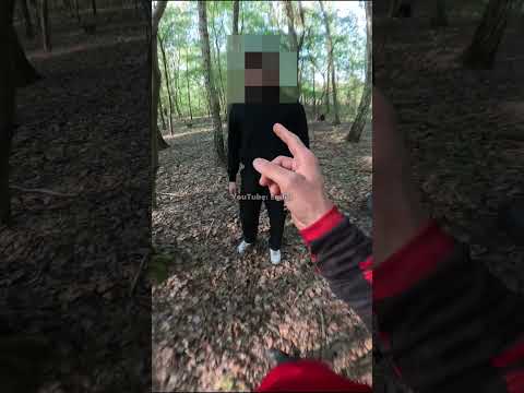 ROZWIESZAŁ LINKI W LESIE!? #shorts #funny #viral thumbnail