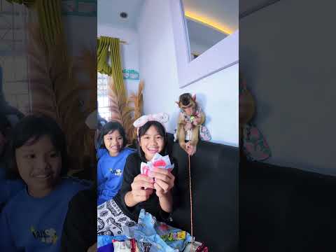 Lagi asik sendiri Cia nya 🤭 #shortvideo #short #monkey #monyet #animals thumbnail